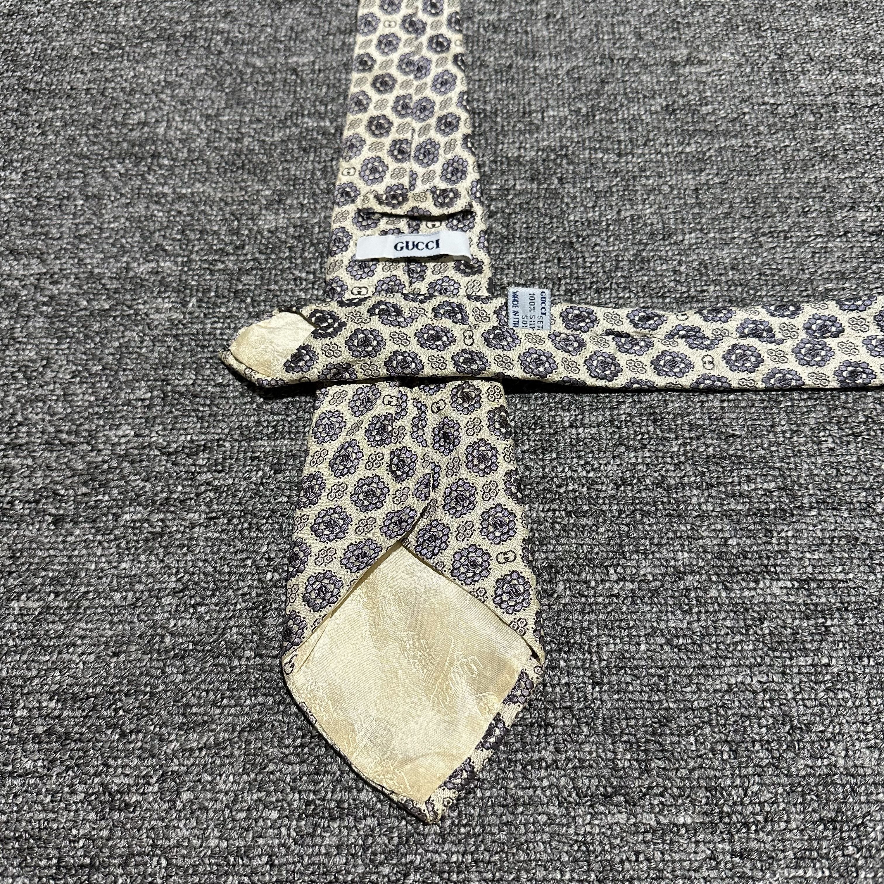Gucci Gucci Silk Tie Size ONE SIZE - 3 Thumbnail