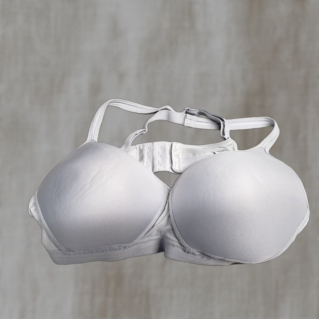 Hanes Hanes Bra T-Shirt Women's Wireless Lined D-DDD Gray MHW507 Cooling Comfort L+ Size L Size L / US 10 / IT 46 - 1 Thumbnail