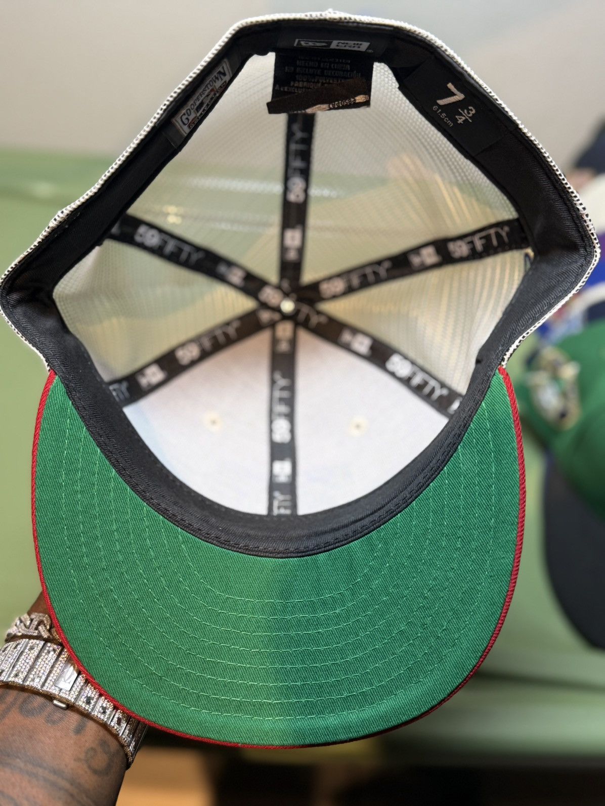 Hat Club × New Era Stone Trucker Toronto Blue Joys 25th Anniversary. Fitted Hat Size ONE SIZE - 4 Thumbnail