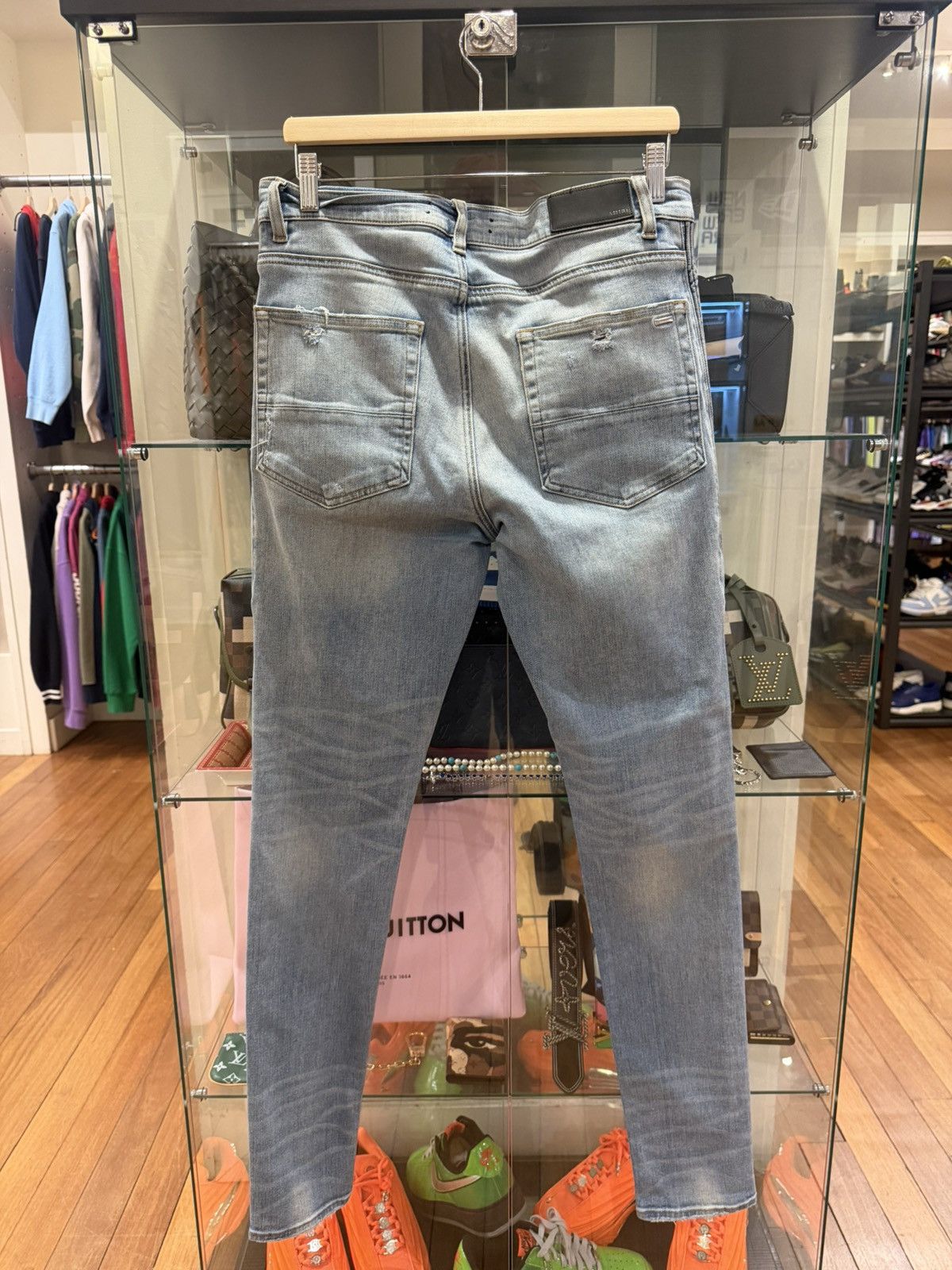 Amiri Amiri Half Track Zipper Denim Jeans Size US 38 / EU 54 - 2 Thumbnail