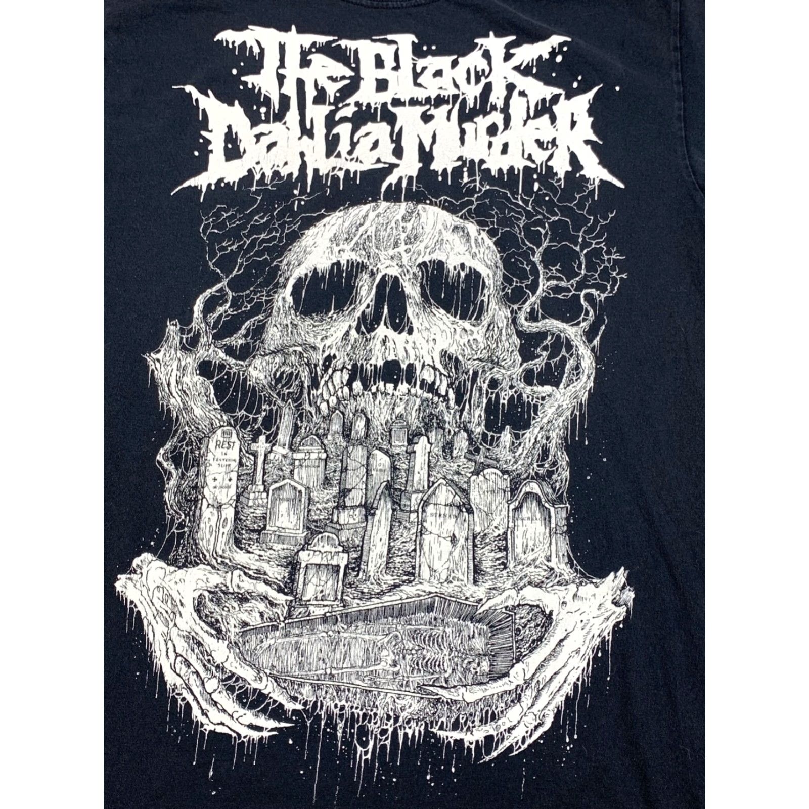Gildan VINTAGE The Black Dahlia Murder into the Everblack Shirt Mens M TBDM Metal 11544 Size US M / EU 48-50 / 2 - 4 Thumbnail