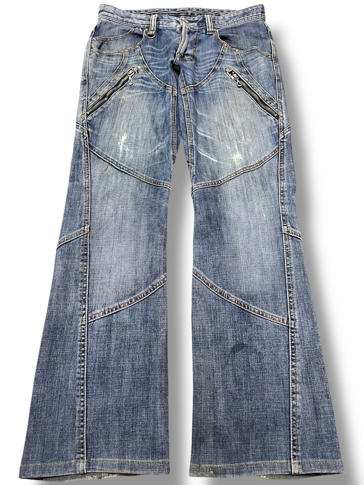 Nicole Club Vintage Nicole Club For Men Bondage Punk Denim Size US 31 - 1 Thumbnail