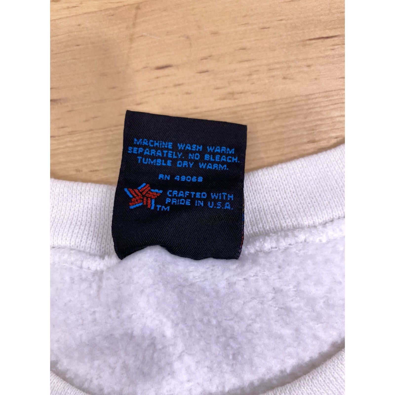 Vintage VINTAGE 90s Poway Titans Tennis White Sweatshirt Soffe Fleece 2XL Size XXL / US 16-18 / IT 52-54 - 6 Thumbnail