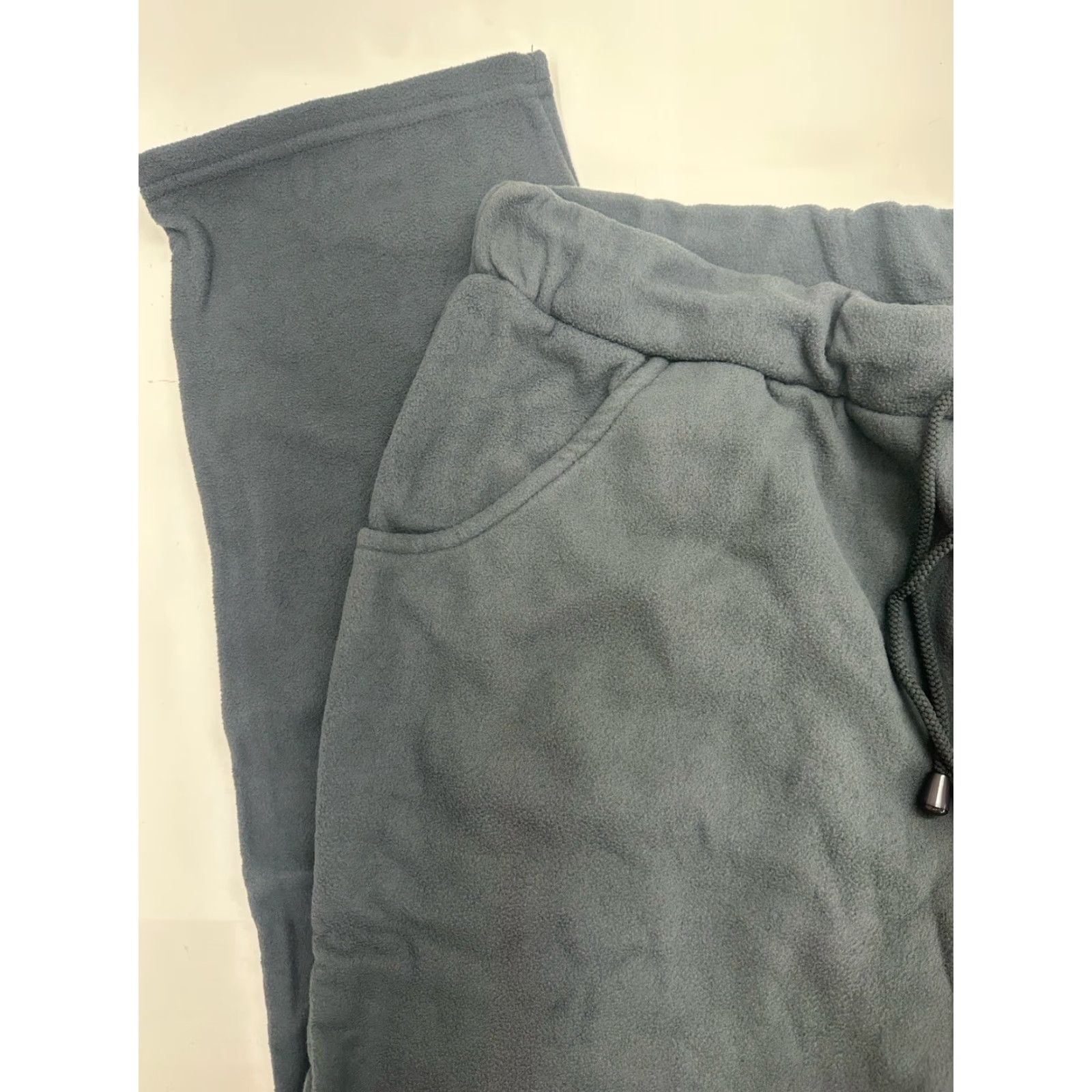 Vintage Damart Womens Pants Plus Size 18/20 Charcoal Gray Micro Fleece NWTs City Casual Size 42" / US 20 - 2 Thumbnail