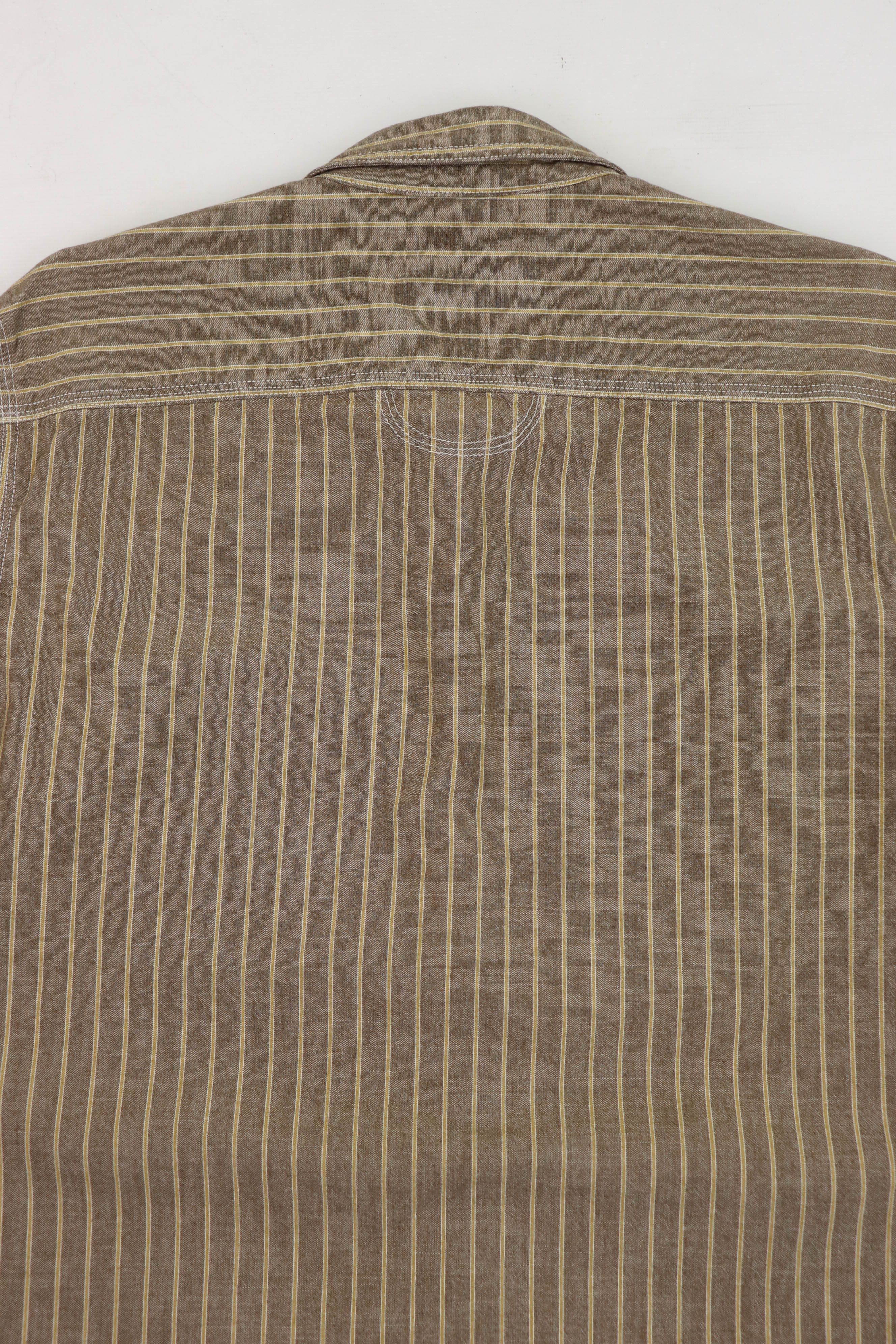 Chevignon Chevignon Conquest Striped Chemise Sanforized Cotton Shirt Size US L / EU 52-54 / 3 - 6 Thumbnail