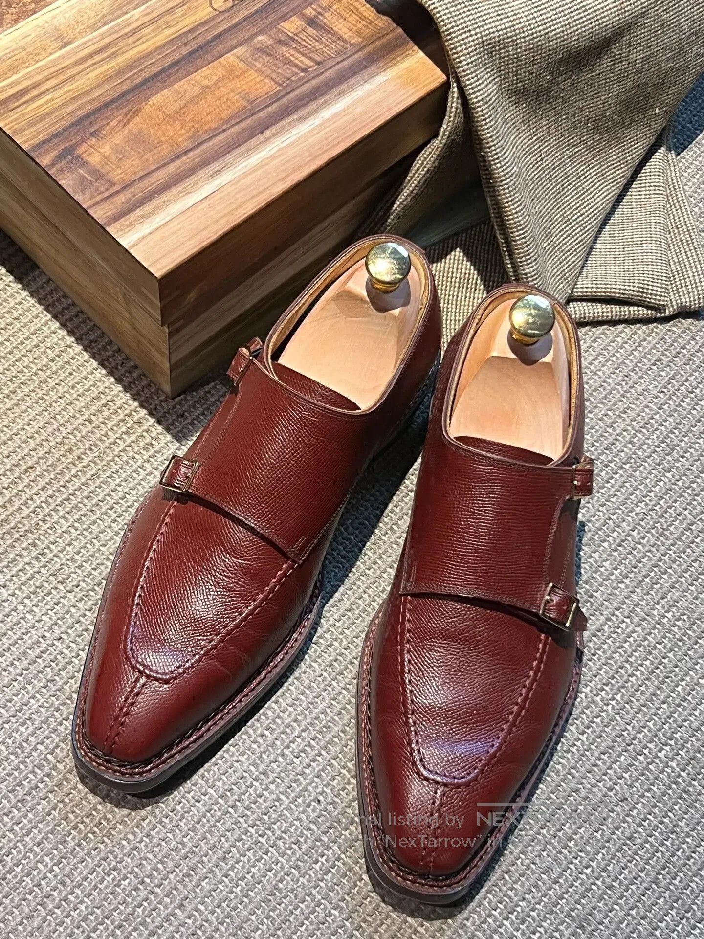 Other Brogue Double Monk Shoes. Size US 10 / EU 43 - 6 Thumbnail