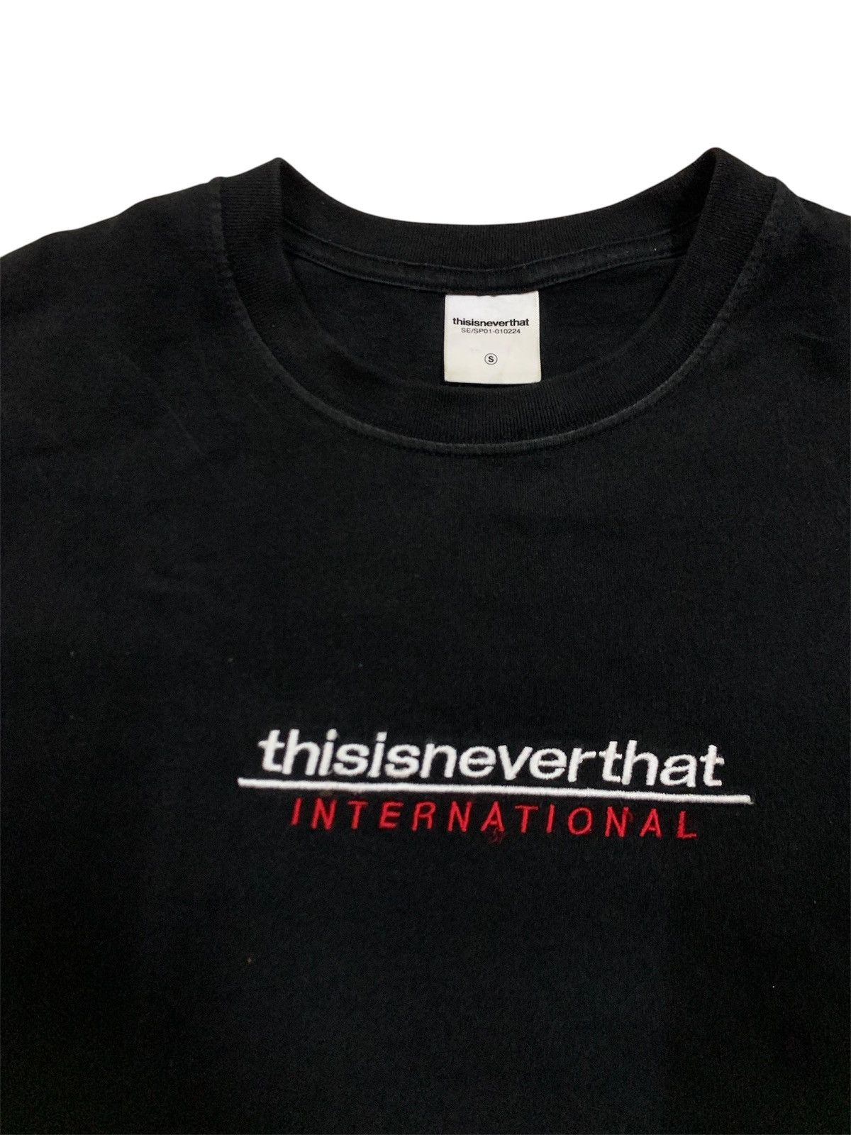 thisisneverthat Thisisneverthat Centre Embroided Logo Size US M / EU 48-50 / 2 - 3 Thumbnail