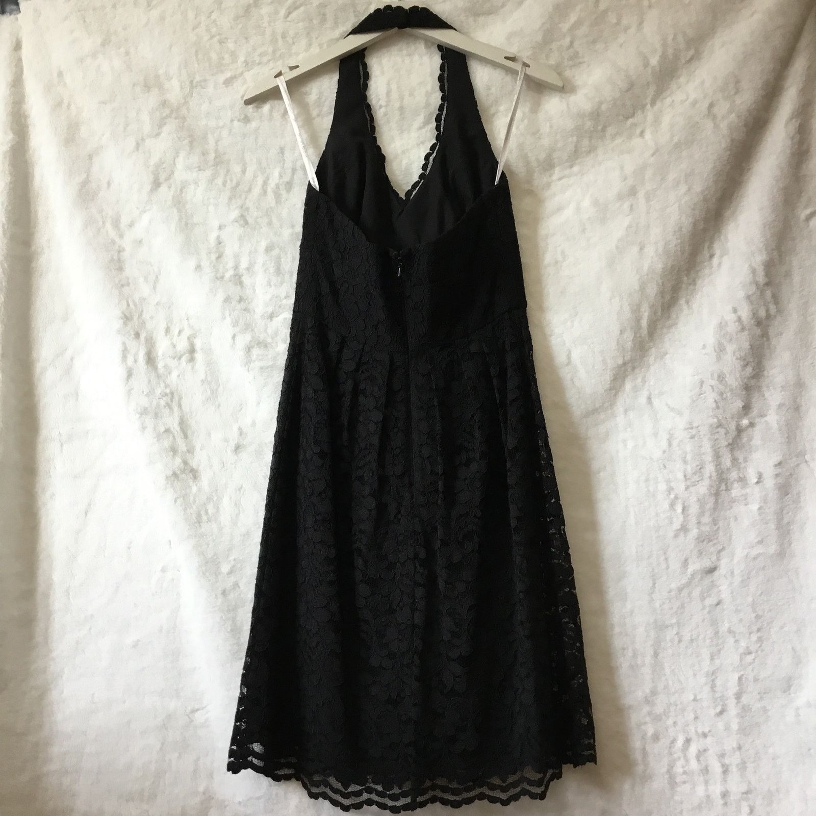 princess polly baby blue dress EDIKTED Seashell Belt Halter Mini Dress - BLACK - L main image 1