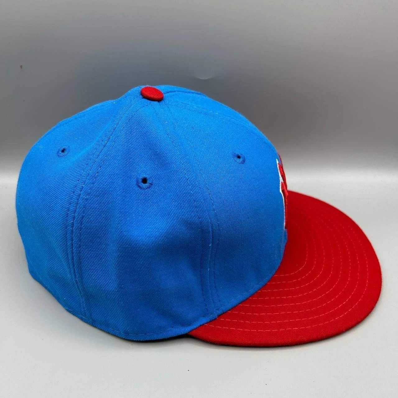 New Era New York Yankees Hat Men 7 3/8 Embroidered MLB Fitted Cap Size ONE SIZE - 7 Thumbnail