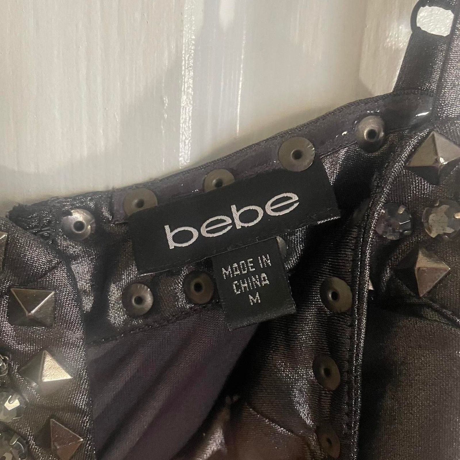 Bebe Stunning studded and jeweled Bebe Dress Size M / US 6-8 / IT 42-44 - 3 Thumbnail