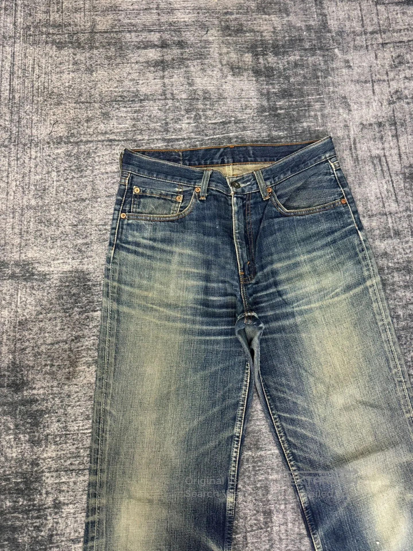 Levi's Vintage Levi's 502 Japanese Washed Blue Jeans. Size US 32 / EU 48 - 3 Thumbnail