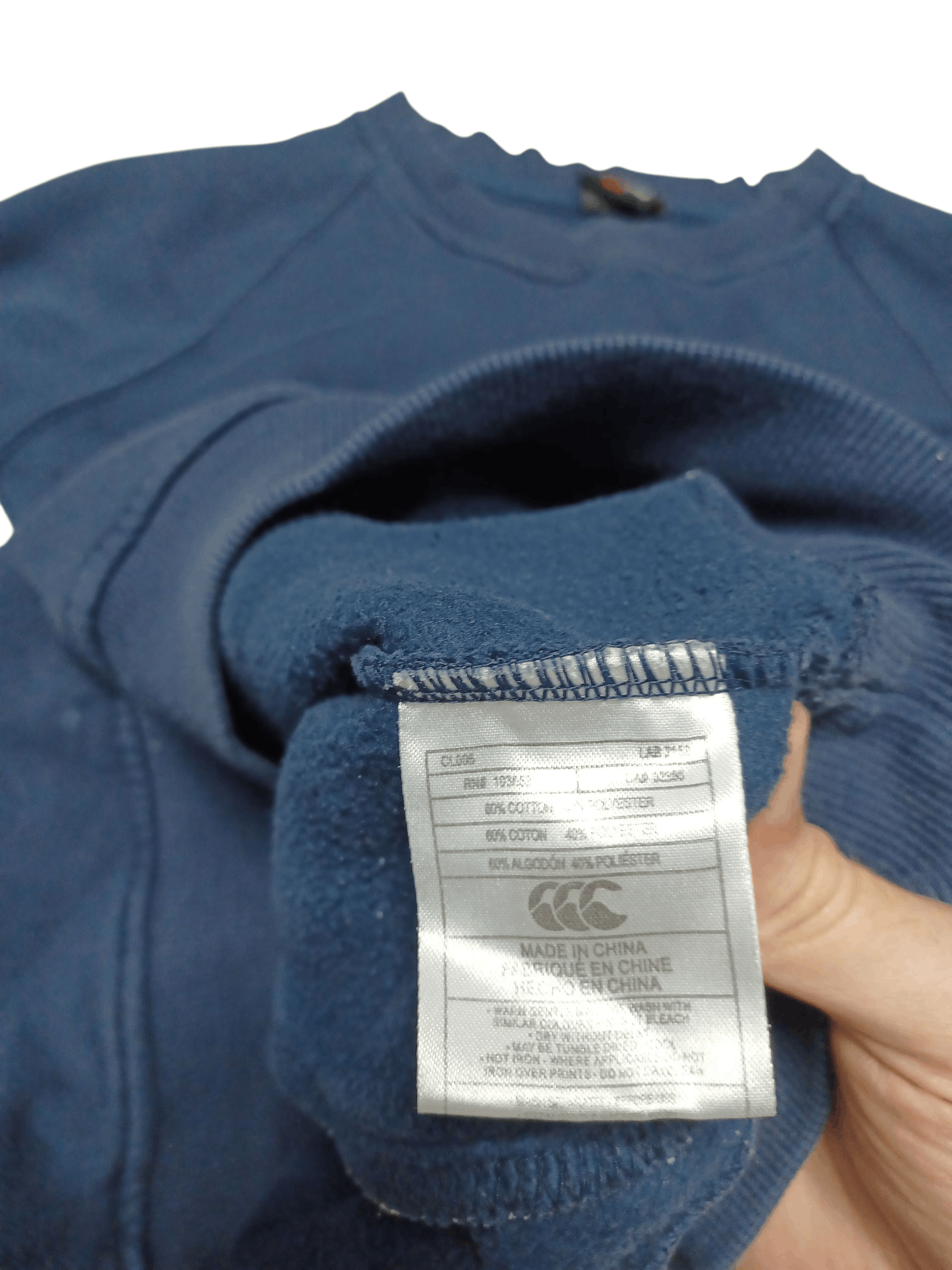 Canterbury of New Zealand PRESTON NORTH END VINTAGE 2009/2010 CANTERBURY SWEATSHIRT Size US S / EU 44-46 / 1 - 5 Thumbnail