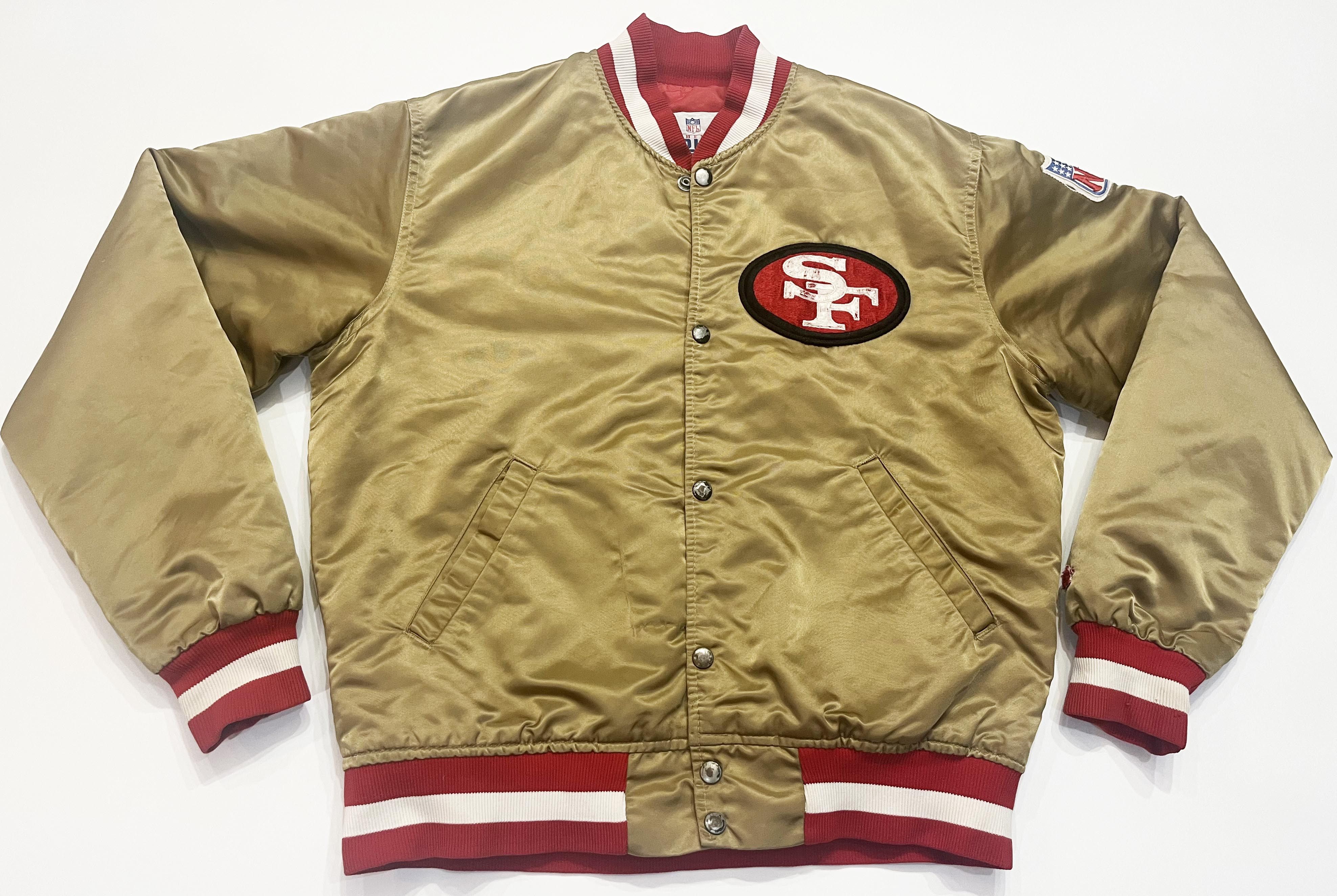 Starter Vintage Starter NFL San Francisco 49ers Satin Bomber Jacket Size US M / EU 48-50 / 2 - 1 Thumbnail