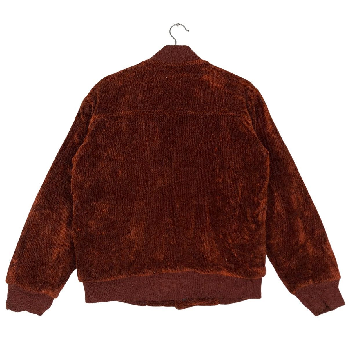 Toyo Enterprises 🔥80’s VTG BOMBER JACKET MINK FUR LINING HON JIN OPTI ZIPPER Size US M / EU 48-50 / 2 - 6 Thumbnail