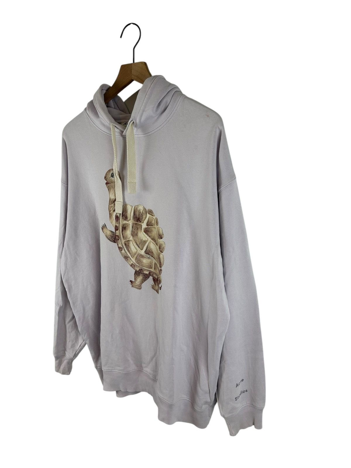 Acne Studios Acne Studios Turtle Print Hoodie Size US L / EU 52-54 / 3 - 2 Thumbnail