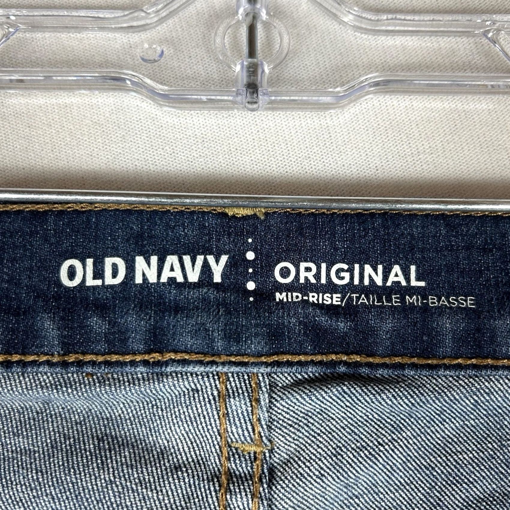 Old Navy Old Navy Original Mid Rise Skinny Jeans Women Size 2 Short Blue Medium Wash 2S Size 26" / US 2 / IT 38 - 5 Thumbnail