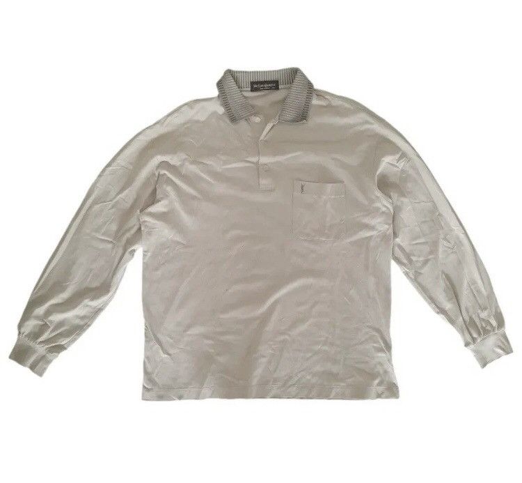 Vintage × Yves Saint Laurent YSL vintage Yves Saint Lauren Polos Size US L / EU 52-54 / 3 - 1 Thumbnail