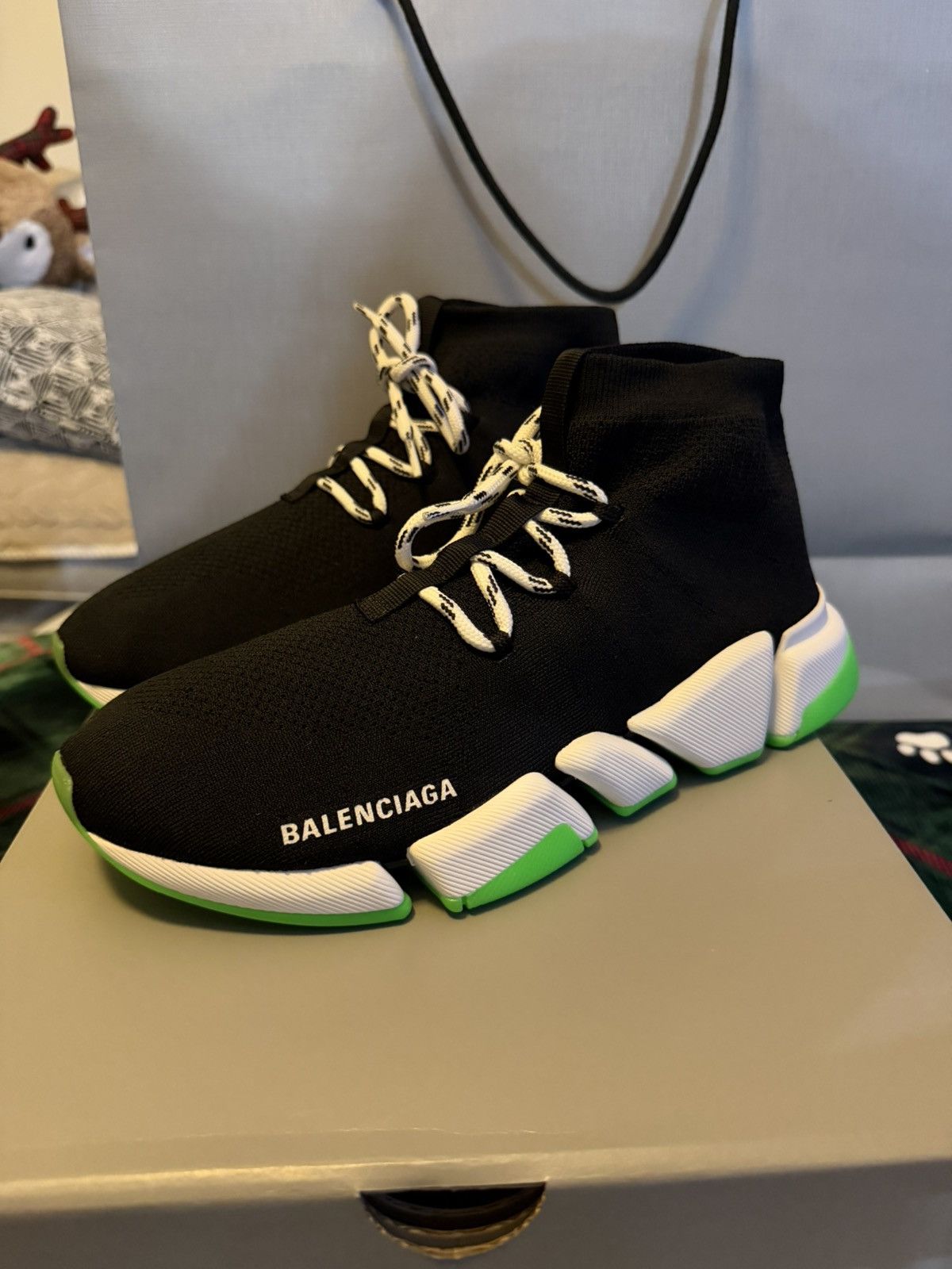 Balenciaga Balenciaga Speed 2.0 Low-Top Sneakers Size US 9 / EU 42 - 1 Thumbnail