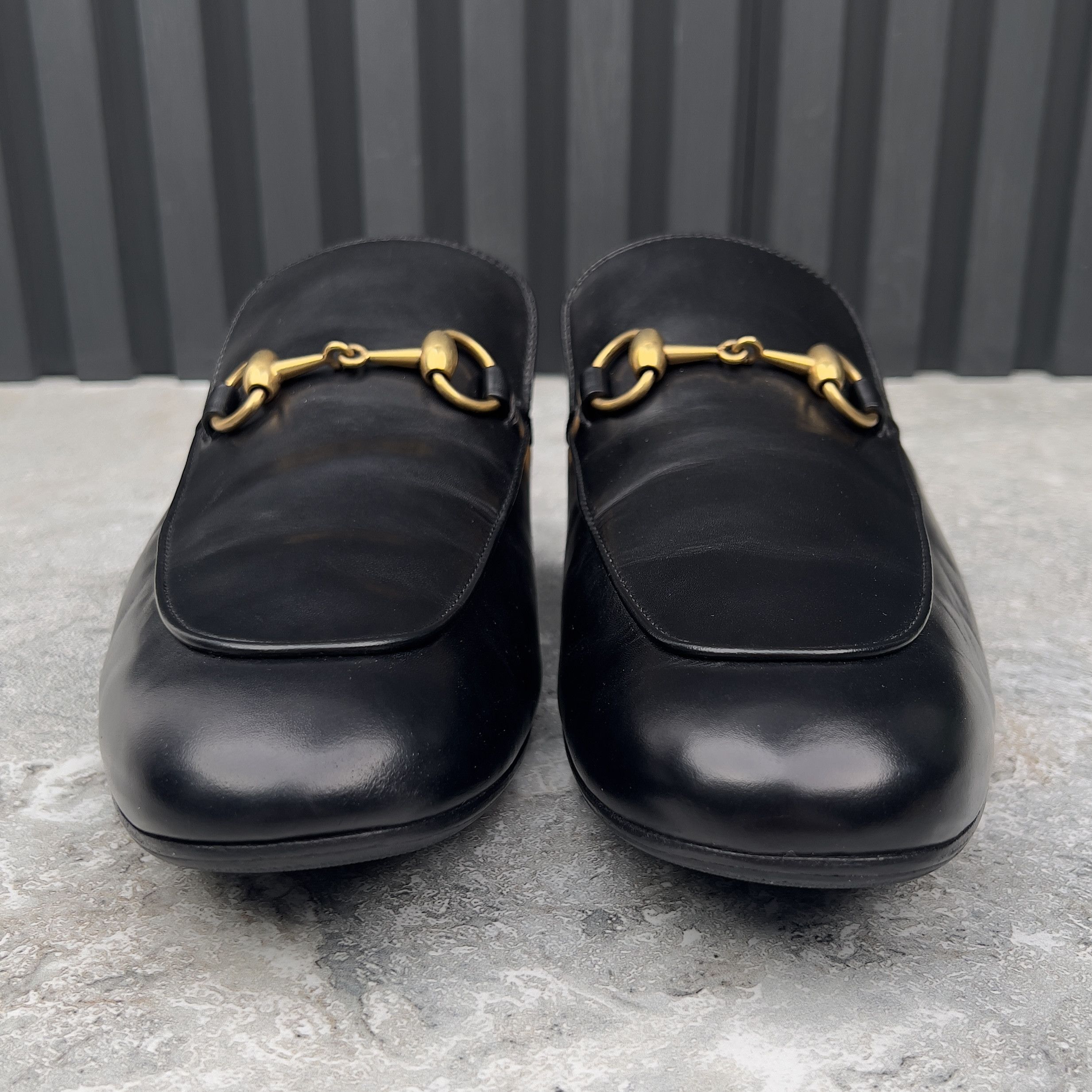 Gucci GUCCI Princetown Horsebit Jordaan Mule Leather Size US 9.5 / EU 42-43 - 10 Thumbnail