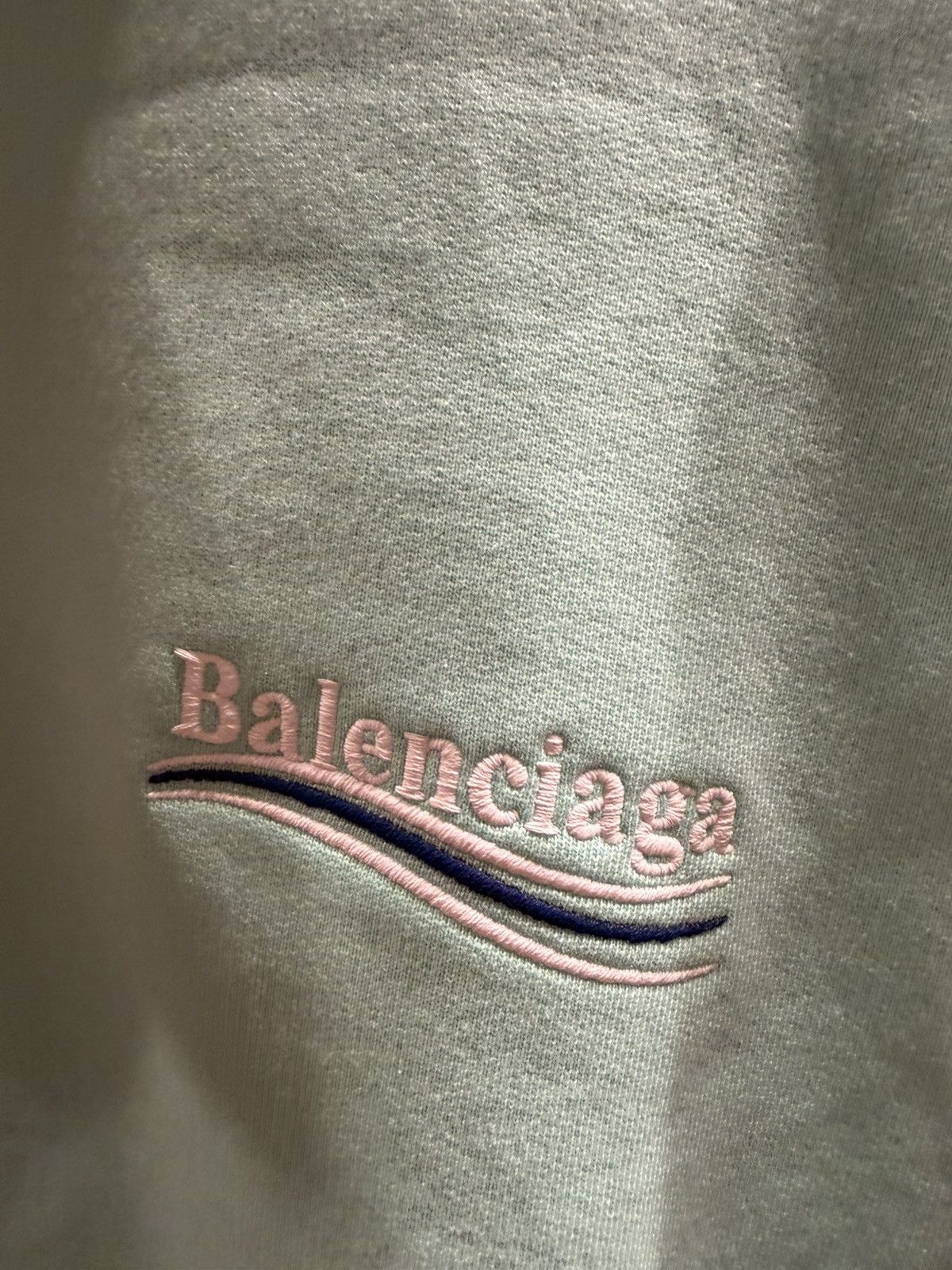 Balenciaga Balenciaga Campaign Hoodie Large Fit Mint size Medium Size US XL / EU 56 / 4 - 2 Thumbnail
