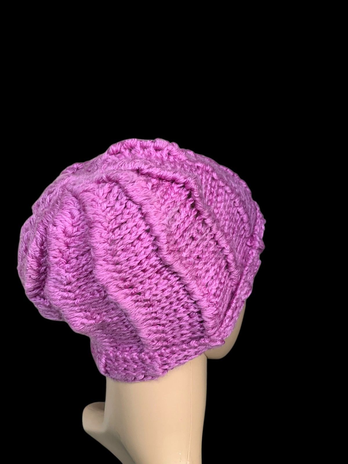 Japanese Brand × Kapital × Vintage Crochet Cable Beanies Hat Japanese Brand Handmade Size ONE SIZE - 4 Thumbnail