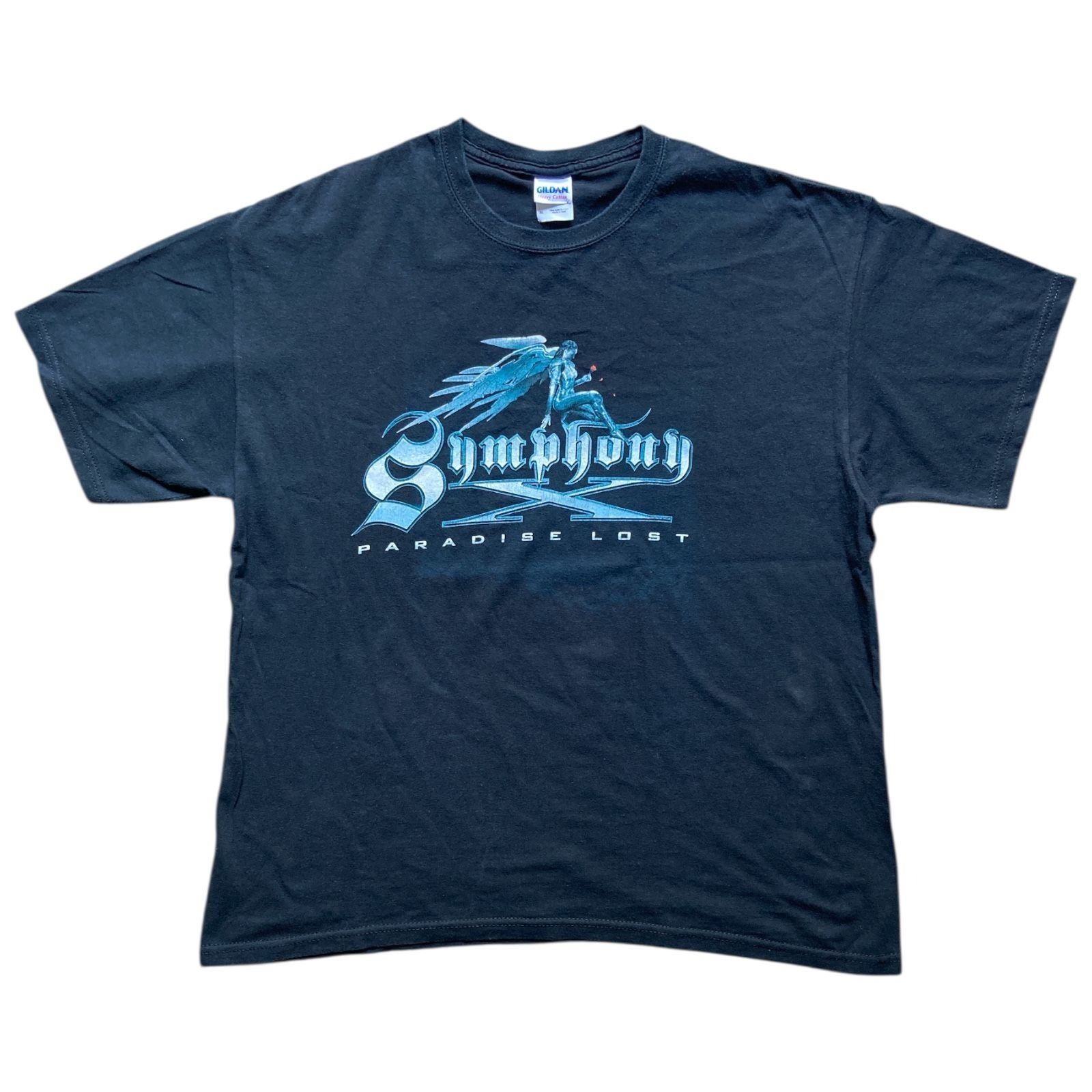Gildan 2007 SYMPHONY X, PARADISE LOST TOUR, GLDAN HEAVY COTTON Orig Size US XL / EU 56 / 4 - 1 Thumbnail