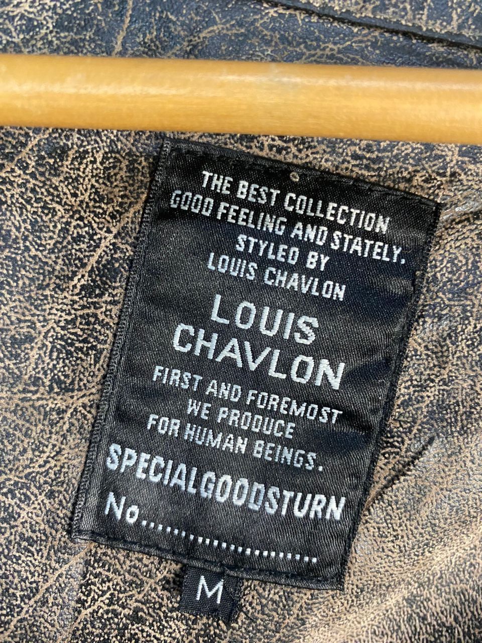 Japanese Brand Unisex 🔥Louis chavlon zipper leather shirt Size US M / EU 48-50 / 2 - 8 Thumbnail
