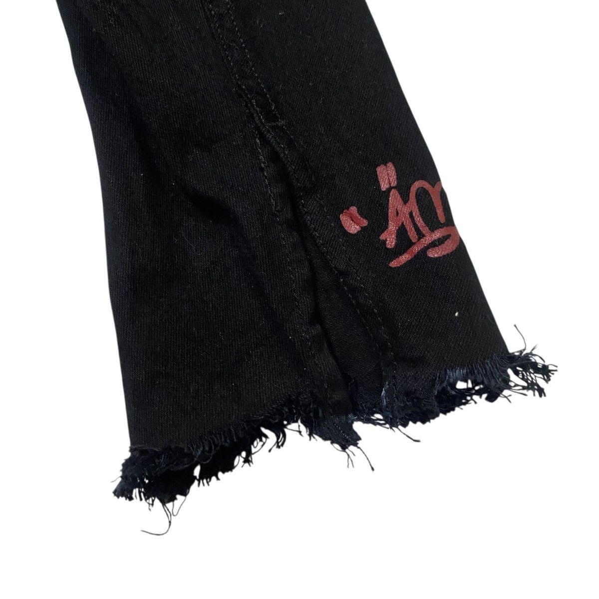 Zadig & Voltaire Zadig & Voltaire denim jacket with graffiti style graphics Size XS / US 0-2 / IT 36-38 - 10 Thumbnail