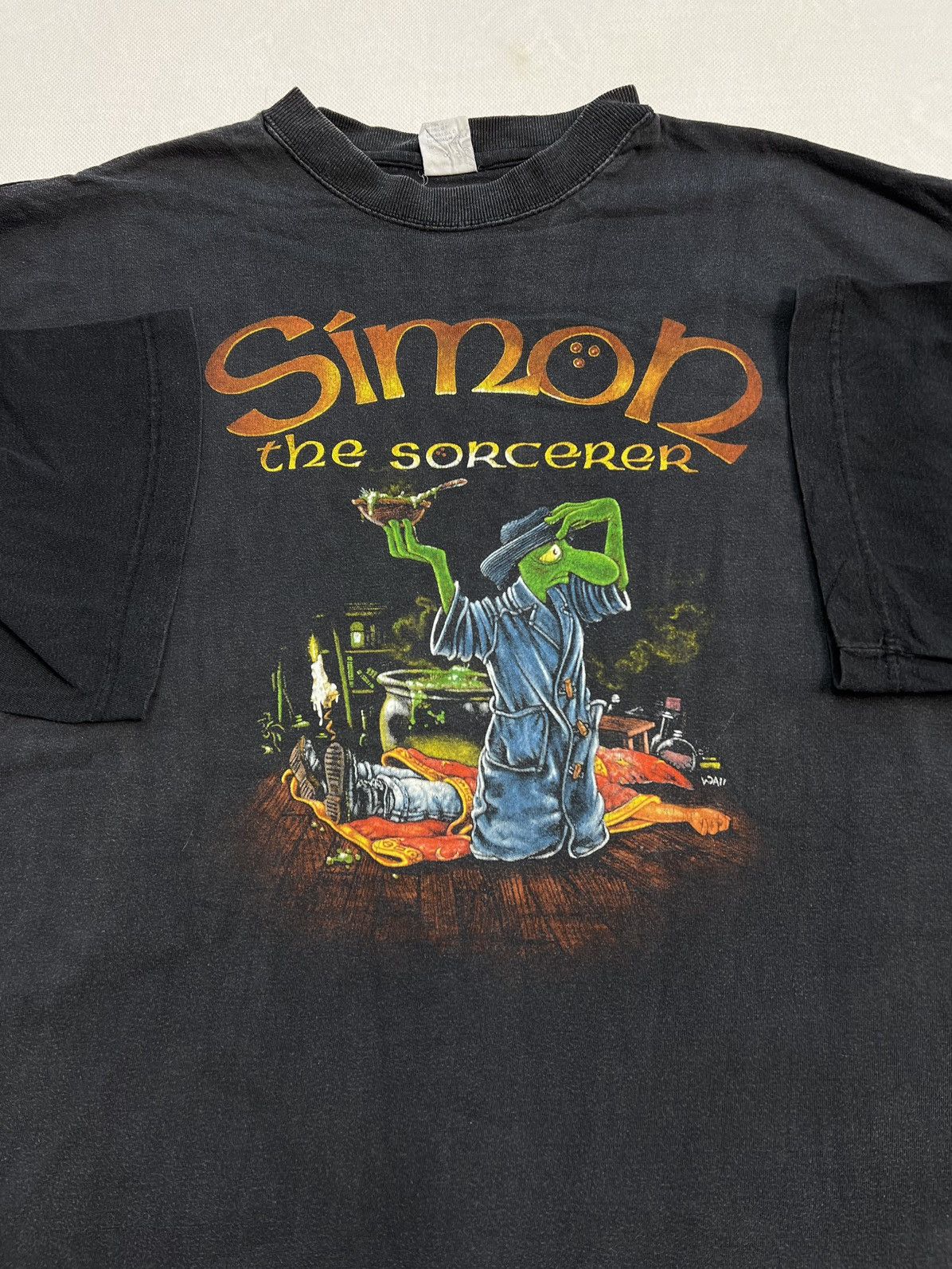 Simon The Sorcerer 1993 Game rare tshirt 90’s