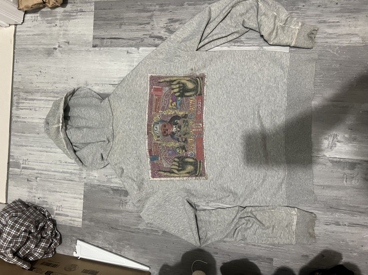 Y-3 distressed Y-3 hoodie size L Size US L / EU 52-54 / 3 - 2 Thumbnail