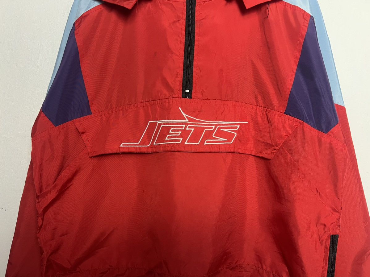 If Six Was Nine Yikewei 90s Starter Jets Pullover Anorak Nylon Jacket Size US L / EU 52-54 / 3 - 4 Thumbnail