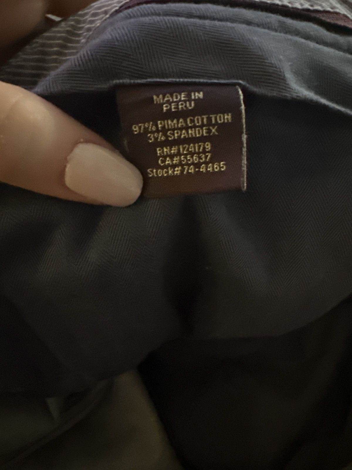 Johnston & Murphy Johnston & Murphy Mens Pants Size US 34 / EU 50 - 5 Thumbnail