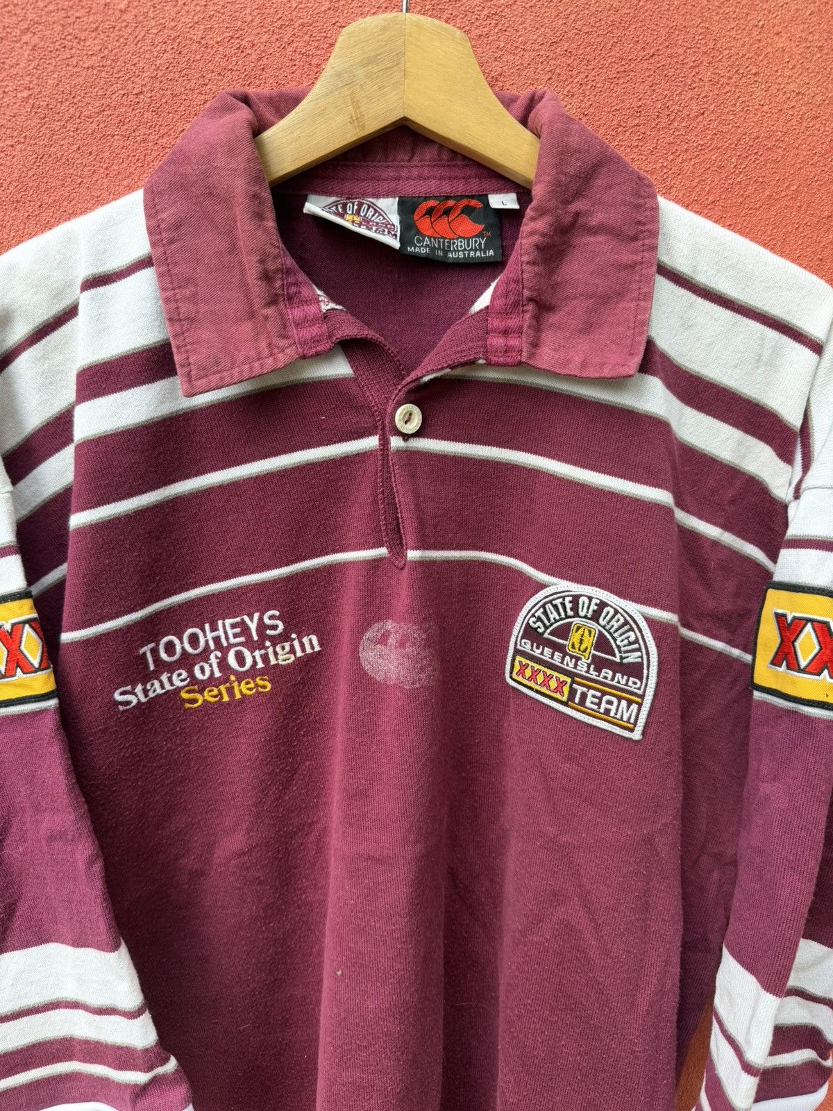 Canterbury of New Zealand State of Origin Queensland Size US L / EU 52-54 / 3 - 4 Thumbnail
