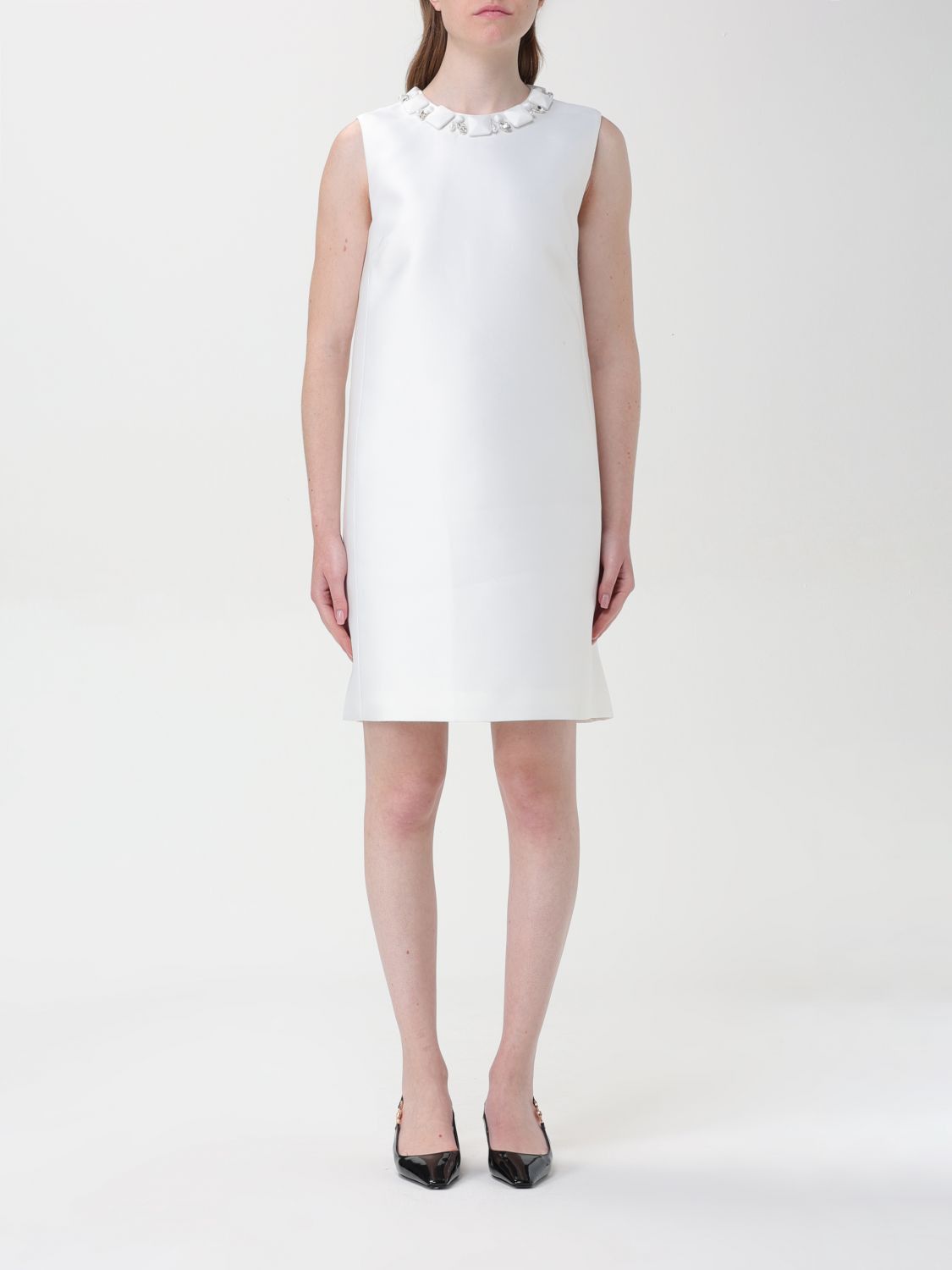 Image of Versace Dress Woman White, Women's (Size XS)