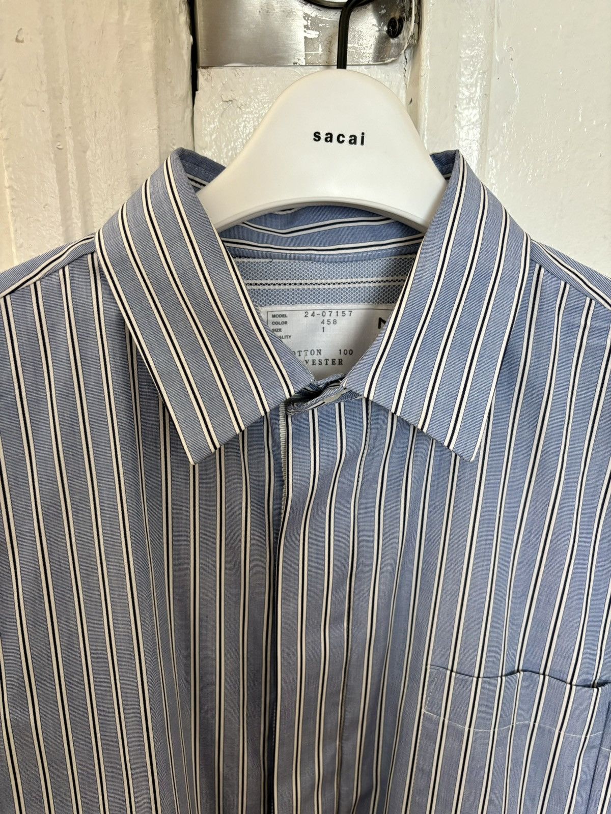Sacai Sacai Blue Handkerchief Hem Minidress Size S / US 4 / IT 40 - 5 Thumbnail