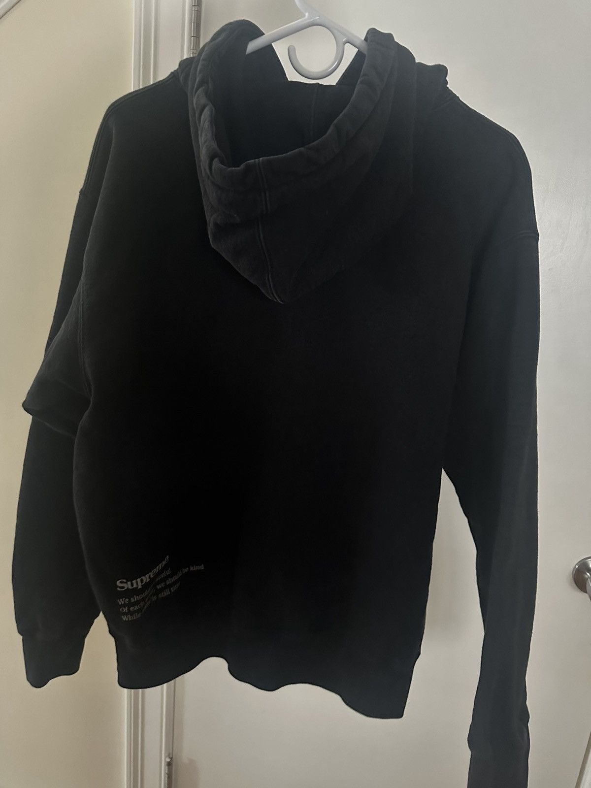 Supreme Collage Grid Hooded Sweatshirt