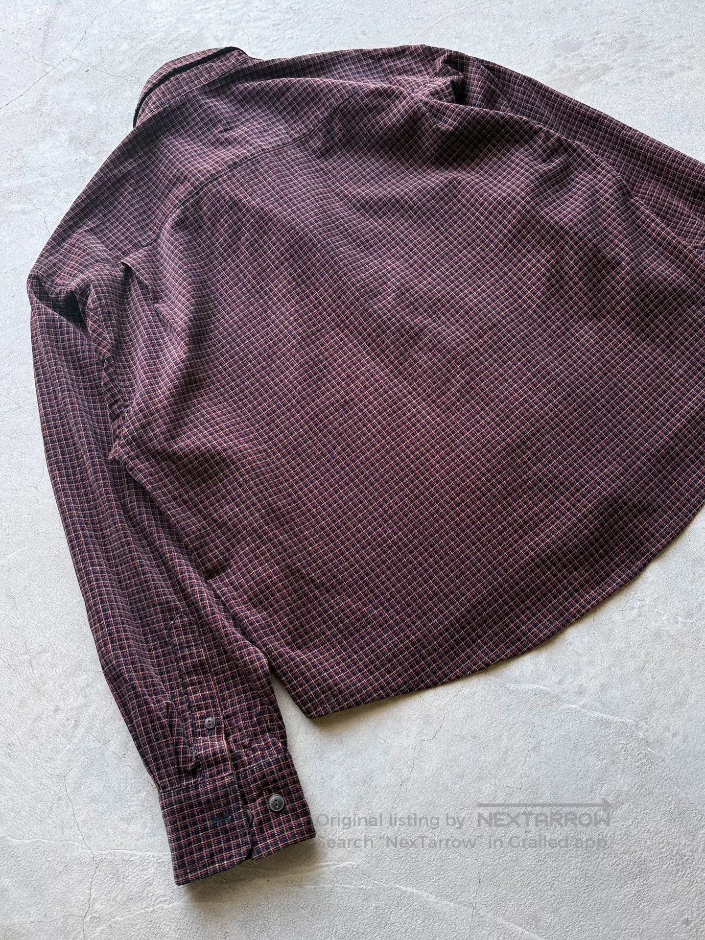 Vintage Vintage Remake Houndstooth Corduroy Shirt. Size US L / EU 52-54 / 3 - 6 Thumbnail