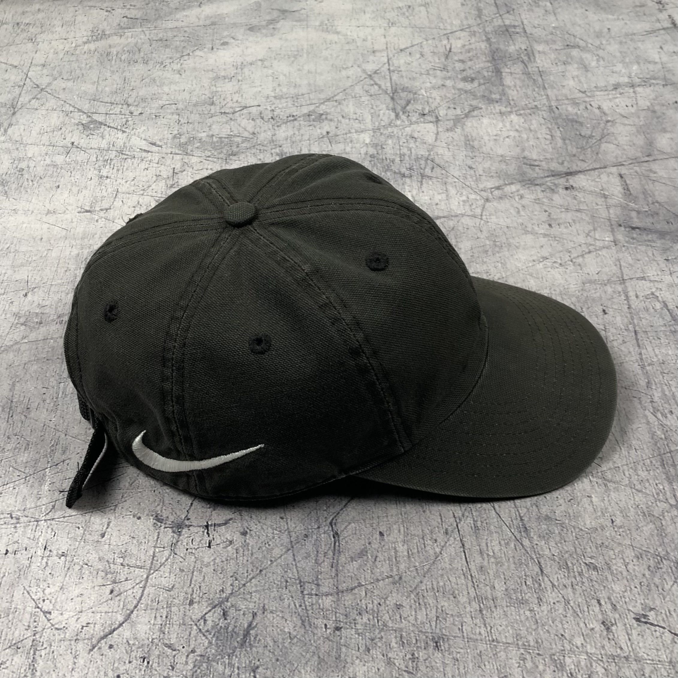 Nike Vintage Y2K Nike Double Swoosh Logo Cap gorpcore drill Size ONE SIZE - 4 Thumbnail