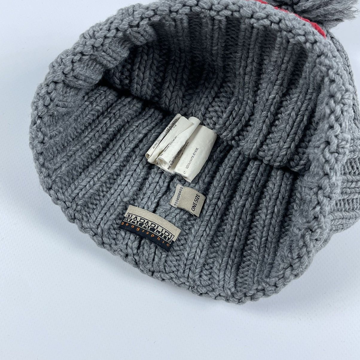 Napapijri Napapijri Winter Hat Y2K/Gorpcore Style Size ONE SIZE - 7 Thumbnail