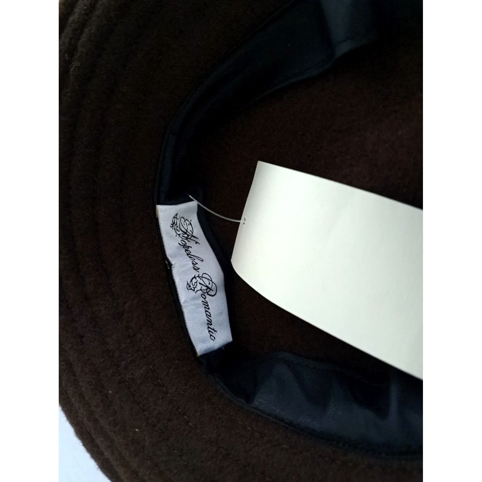 Vintage VINTAGE Toucan Beret Hat Women Brown NWT Hopeless Romantic Sm-Med Adjustable Brown Beret Hat Womens Mist Size ONE SIZE - 6 Thumbnail