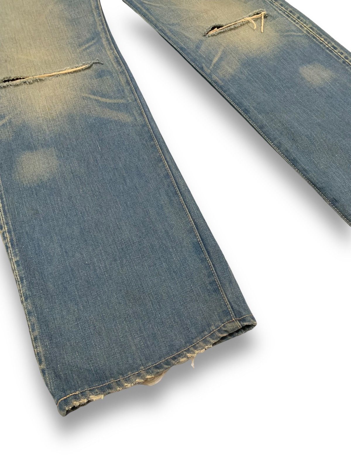 Levi's Vintage 70s Levis 501XX Big E Selvedge Mud Wash Jeans Size US 32 / EU 48 - 15 Thumbnail