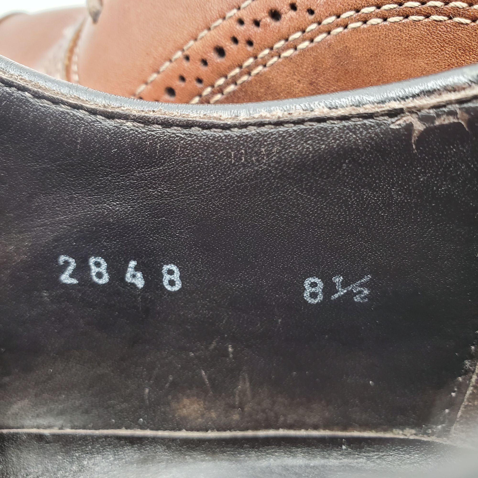 To Boot New York To Boot New York Italy Men 8.5 Antiqued Brown Leather Dress Size US 8.5 / EU 41-42 - 7 Thumbnail