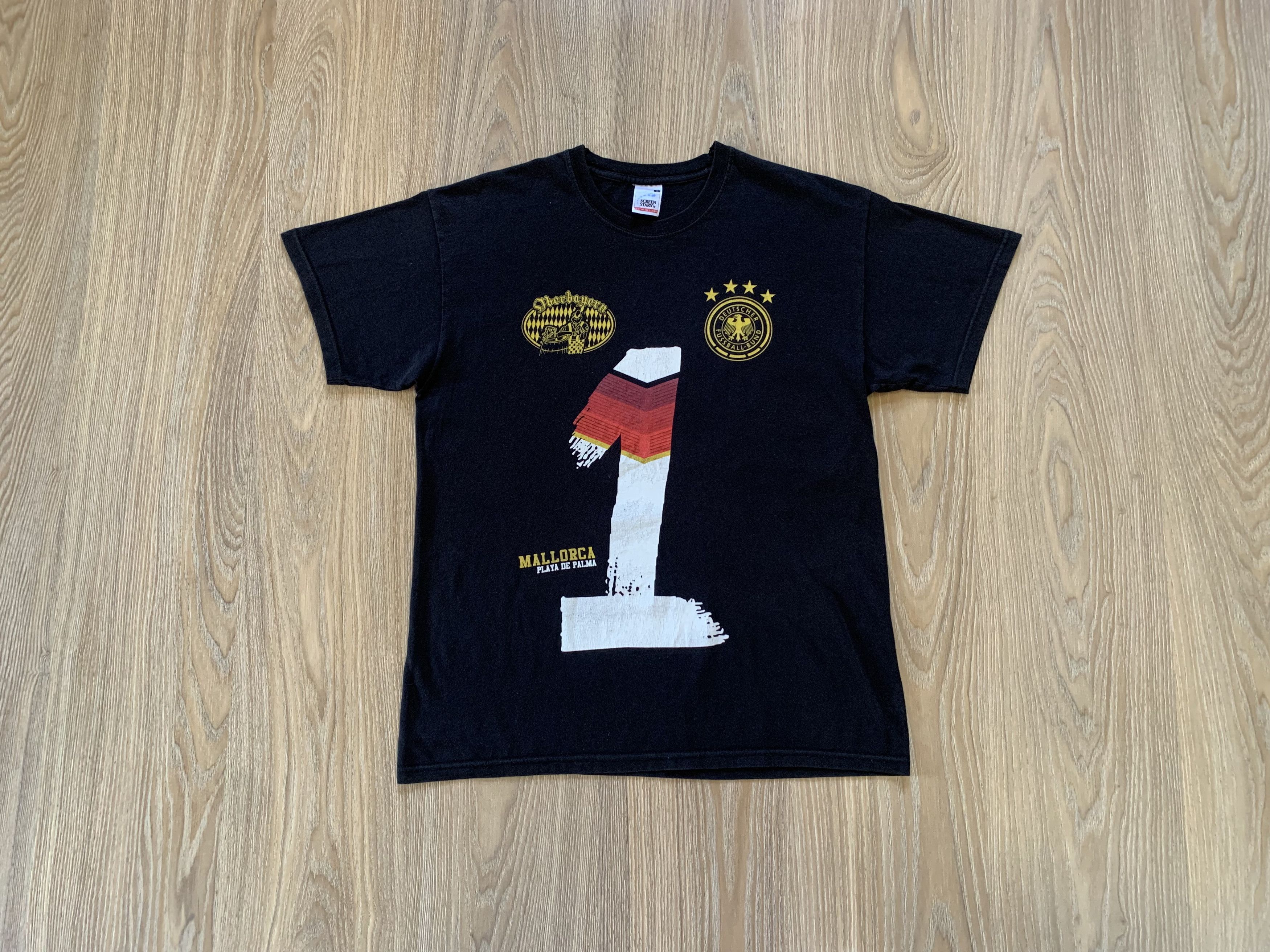 Vintage Vintage Oberbayern Playa De Palma Mallorca Germany T Shirt Size US M / EU 48-50 / 2 - 2 Thumbnail
