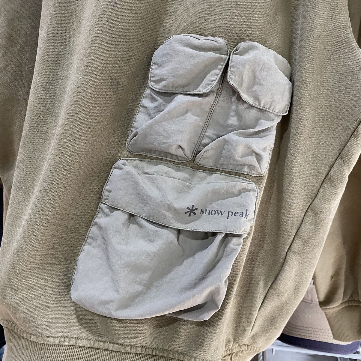 Snow Peak Snow Peak Utility Pocket Tactical Sweatshirt Crewneck Size US L / EU 52-54 / 3 - 8 Thumbnail