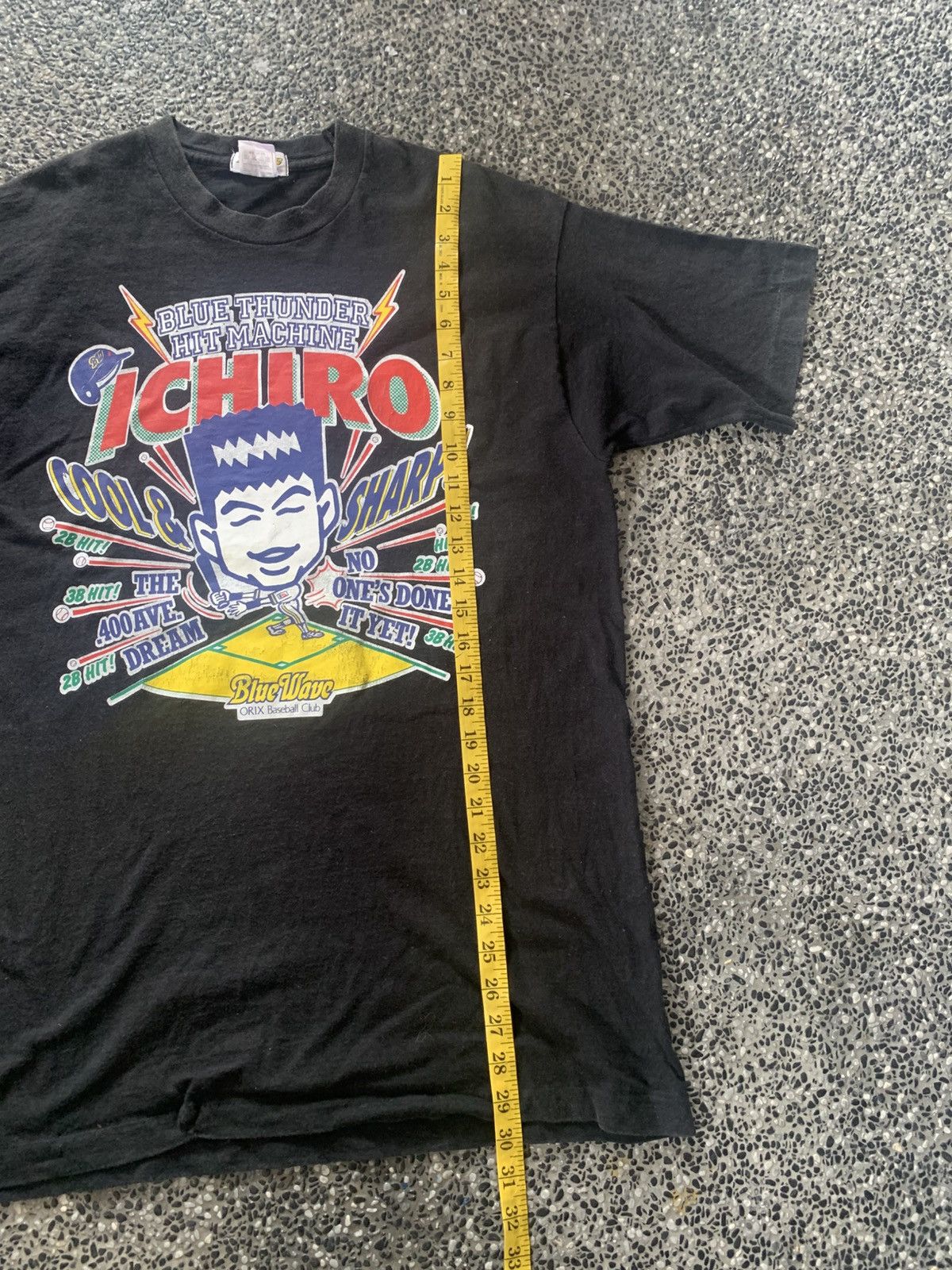 Vintage Vintage 90s ICHIRO Blue Wave Orix Baseball T Shirt Size US L / EU 52-54 / 3 - 9 Thumbnail