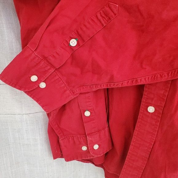 Tommy Hilfiger Vintage Tommy Hilfiger Classic Red Men's Shirt Sz:XXL Size US XXL / EU 58 / 5 - 5 Thumbnail