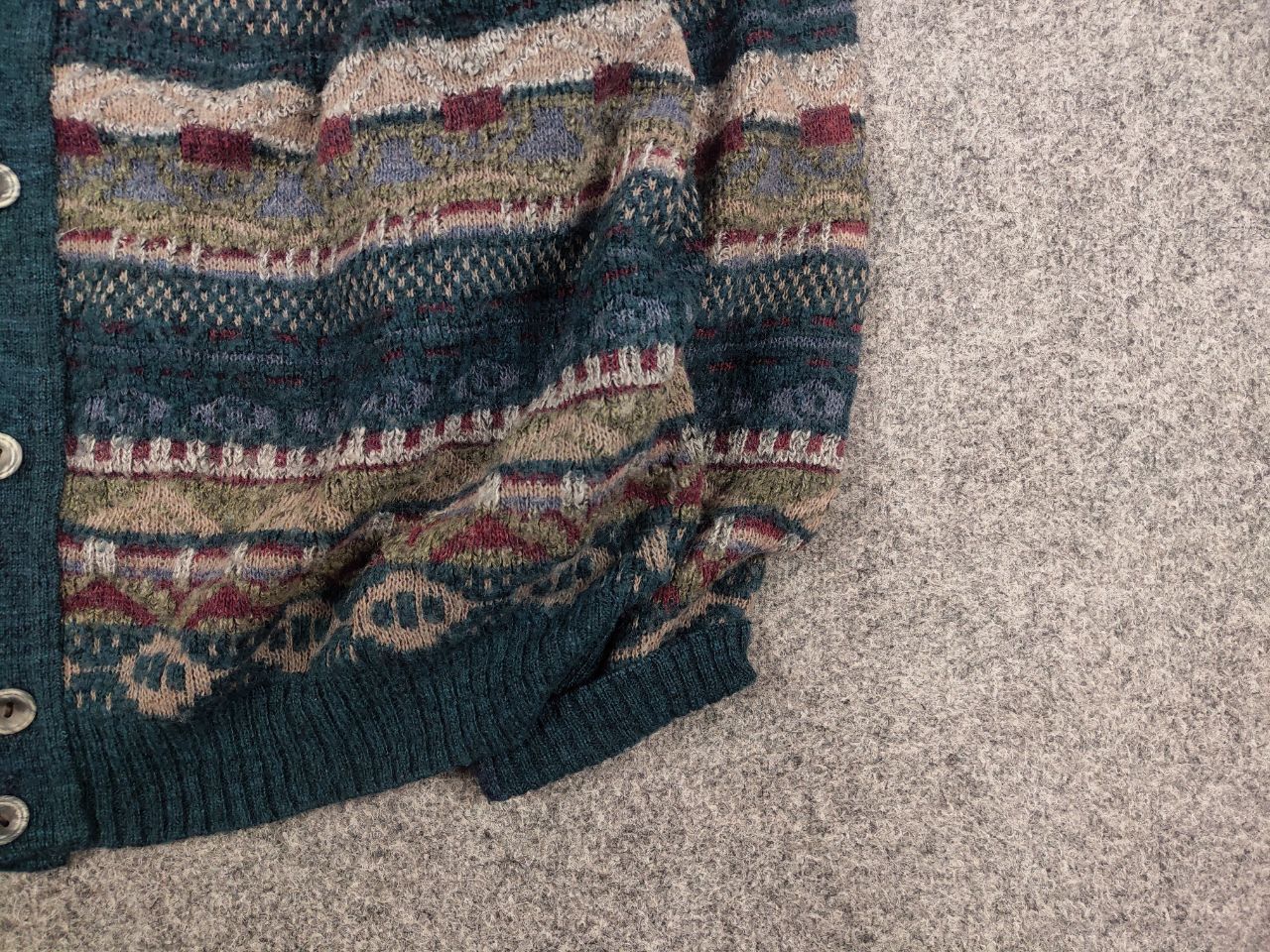 Japanese Brand Vintage Japan coogi Style Wool Blend sweater Cardigan Y2K Size US L / EU 52-54 / 3 - 6 Thumbnail