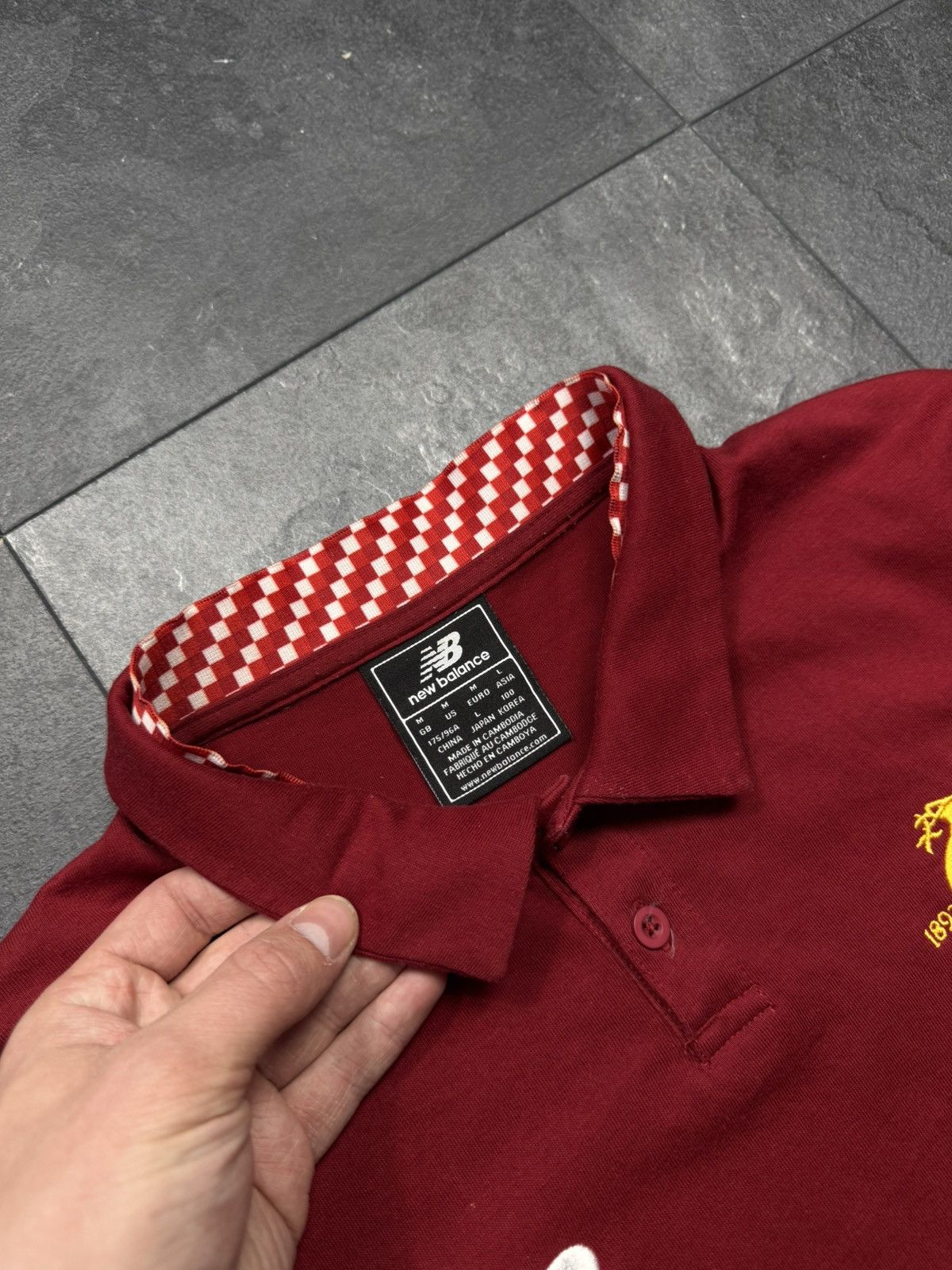 New Balance LFC Liverpool Football Club New Balance jersey Size US M / EU 48-50 / 2 - 2 Thumbnail
