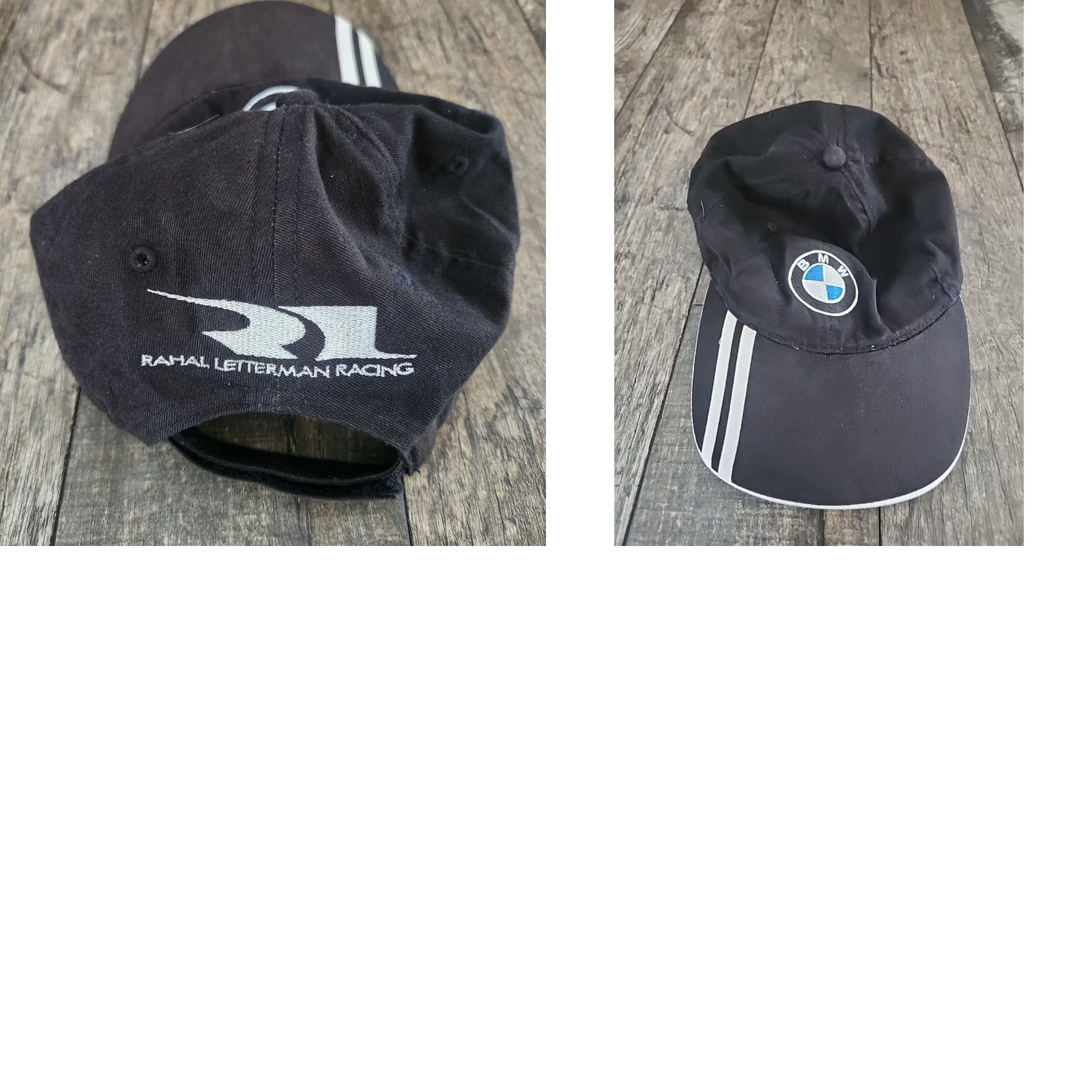 BMW BMW Hat Cap Adjustable Black White Stripe BMW Car Racing Hat Cap Adustable Black White Stipe Men Baseball Cap Logo Casual Size ONE SIZE - 8 Thumbnail