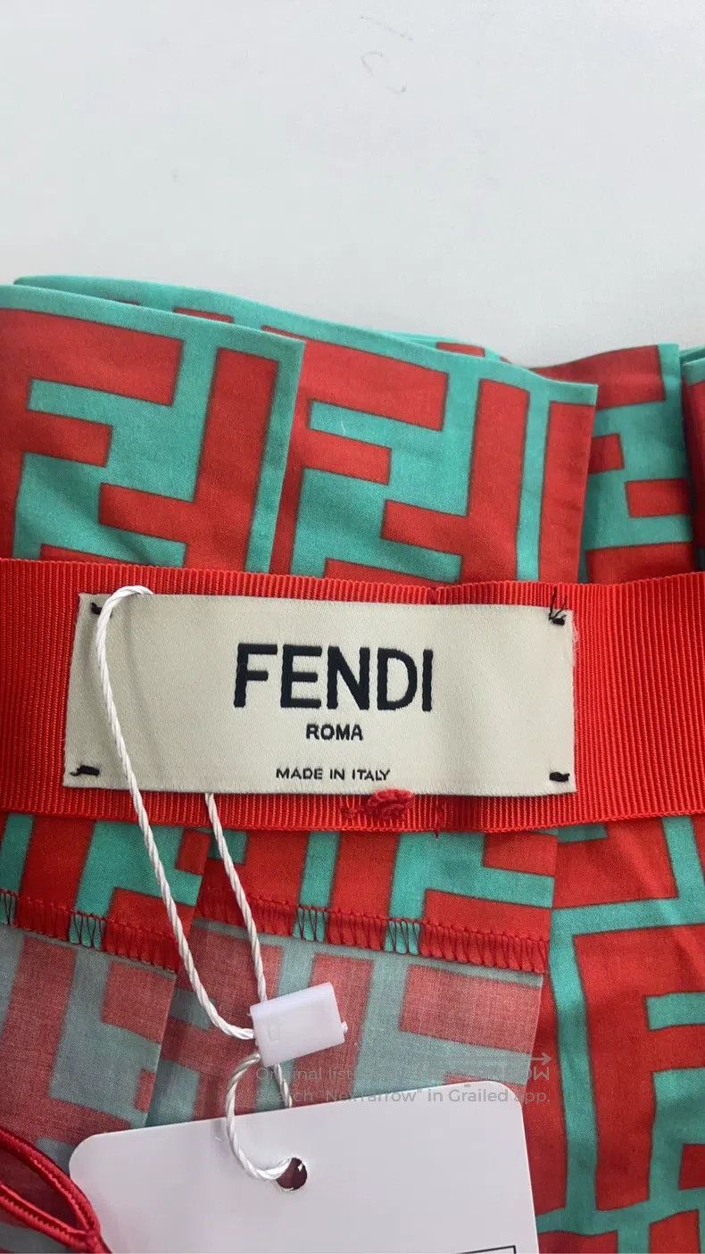 Fendi Fendi Fully printed logo skirt Size 25" / US 0 / IT 36 - 3 Thumbnail